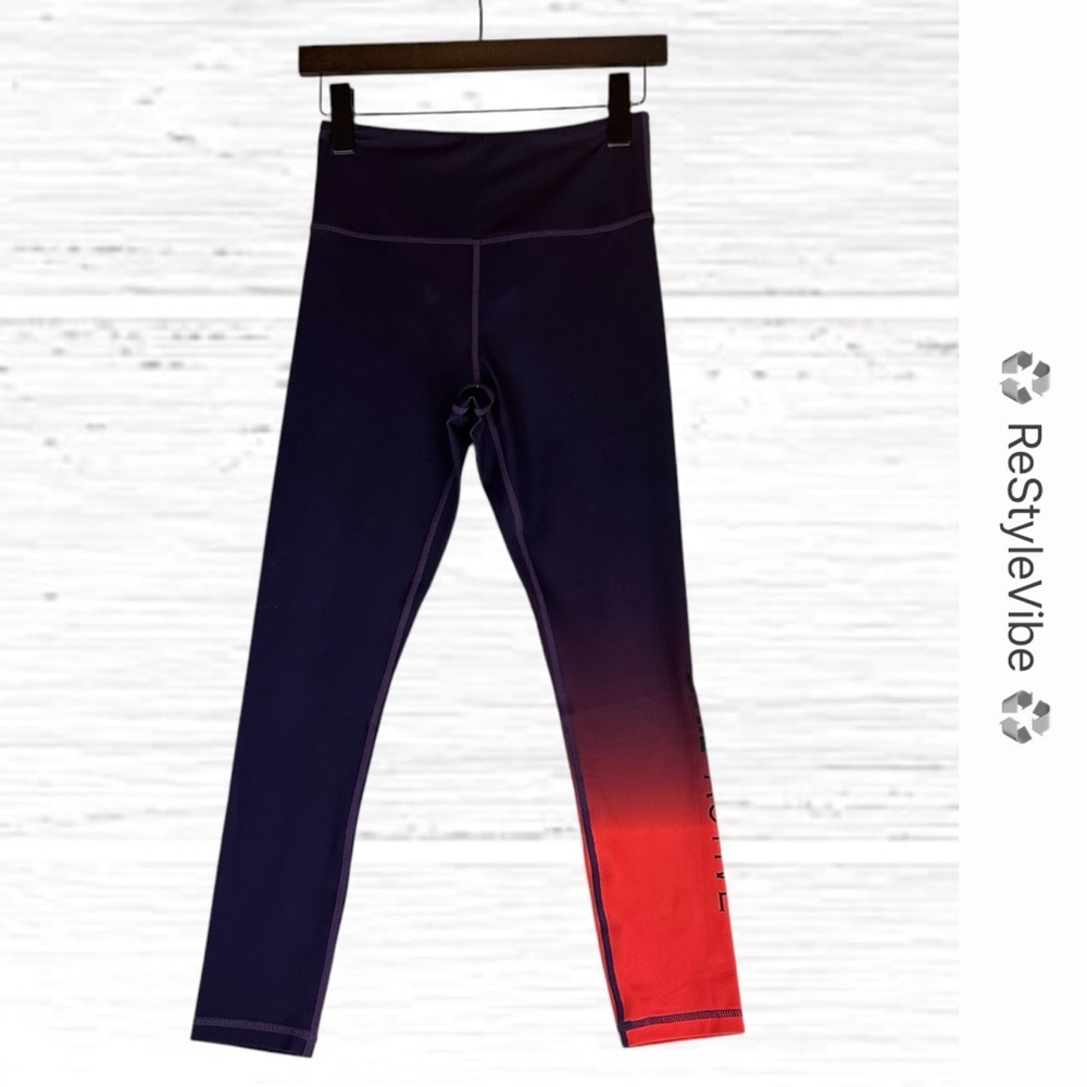 ZYIA Women’s Size 4 Leggings Tights Athletic Training Crop Capri Ankle High Rise